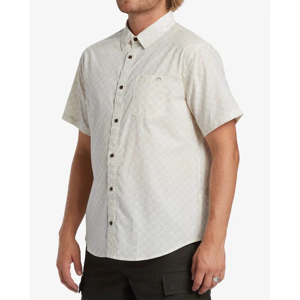 BILLABONG - Camisa Manga Corta 100% Algodón Casual Hombre Billabong