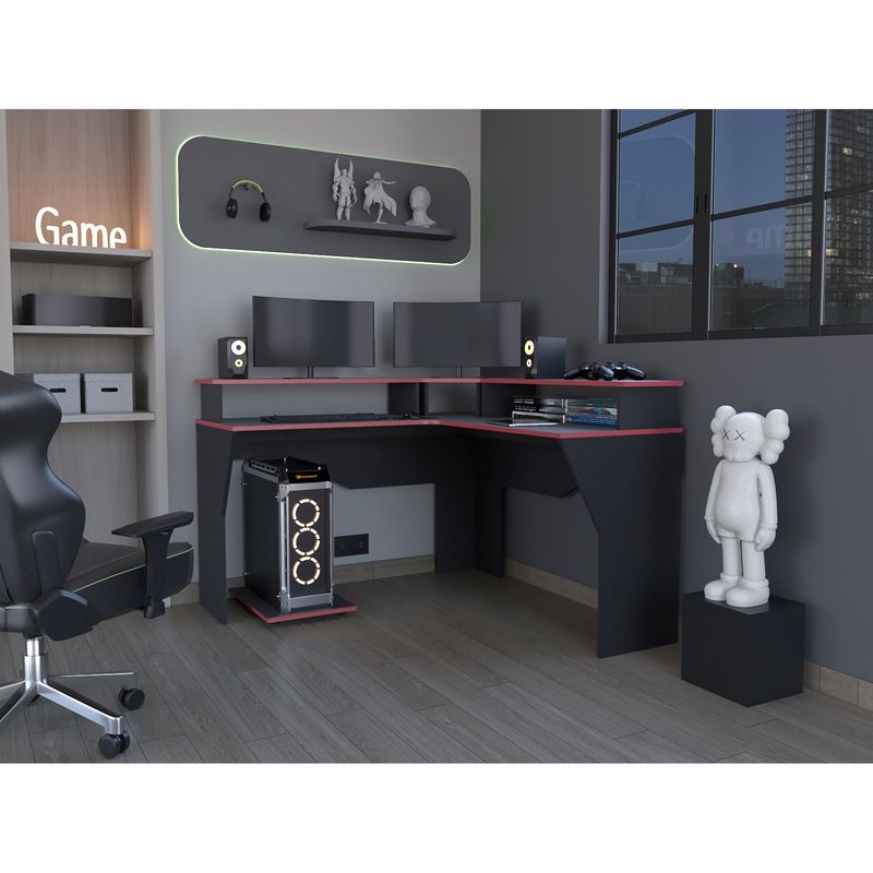 TUHOME - Escritorio Esquinero Gamer Guma 