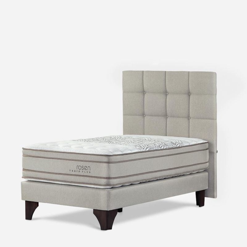 ROSEN - Dormitorio Europeo Tempo Plus Issey Niebla 1.5 Plz