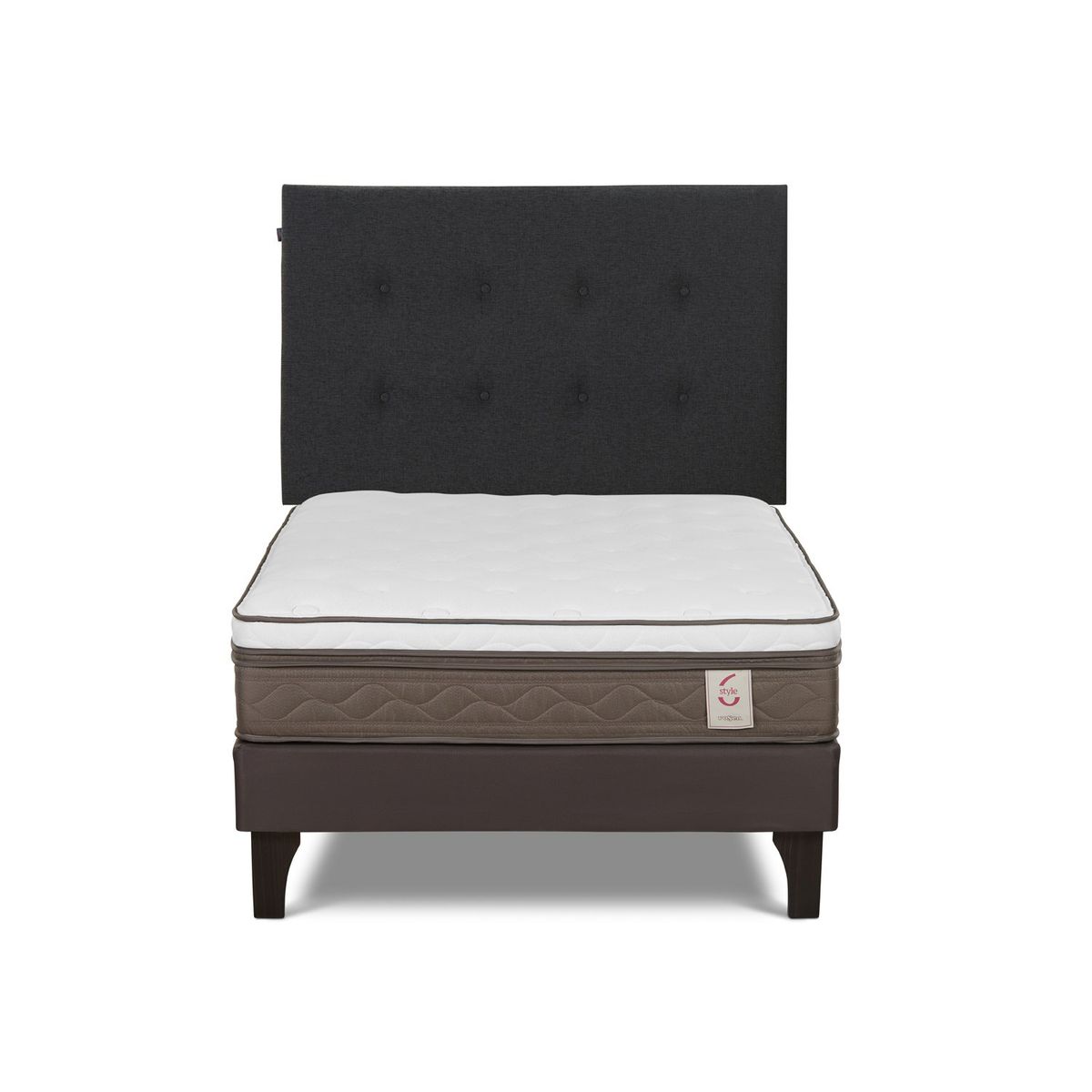 ROSEN - Dormitorio Europeo New Style 6 West Azul 1.5 Plz