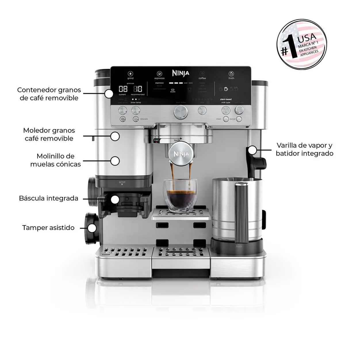 NINJA - Máquina Para Café Luxe Premier Ninja.
