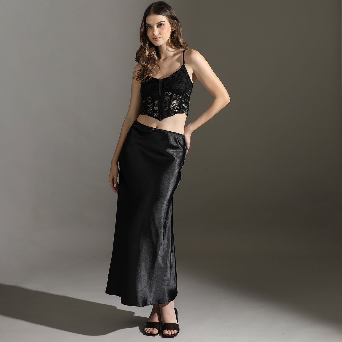 MOSSIMO - Falda Larga Casual Mujer Mossimo