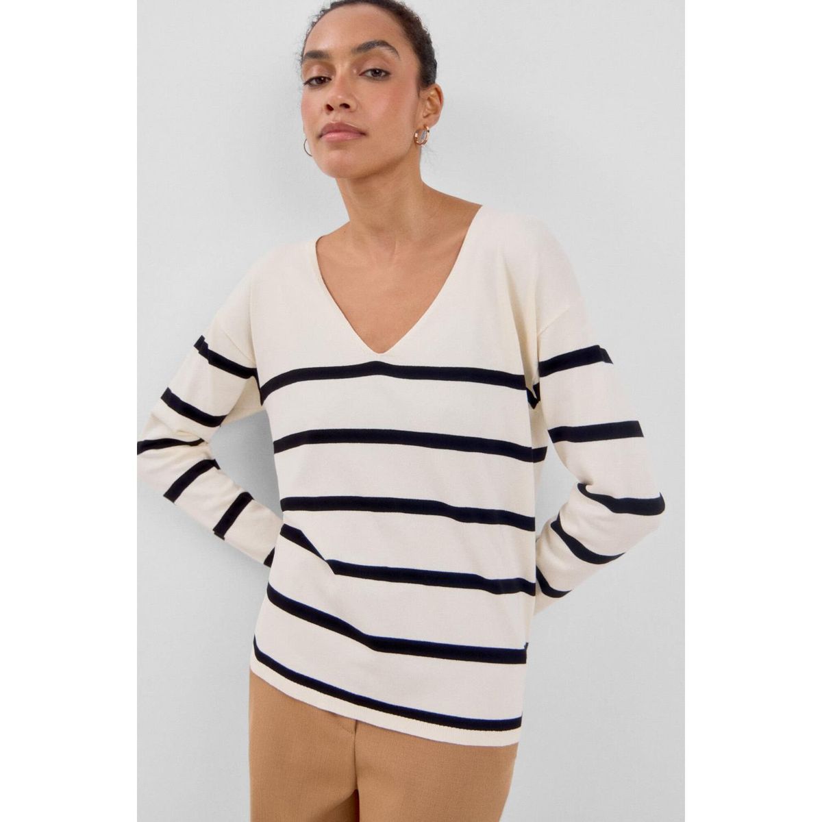 CORTEFIEL - Chompa Casual Mujer Cortefiel