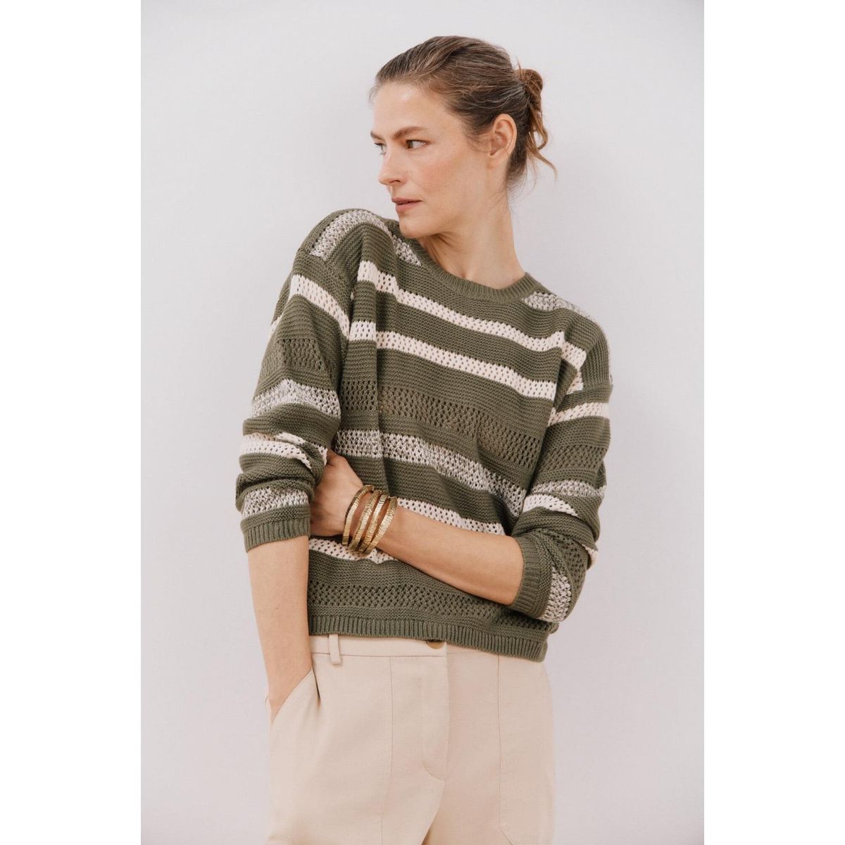 CORTEFIEL - Chompa Casual Mujer Cortefiel