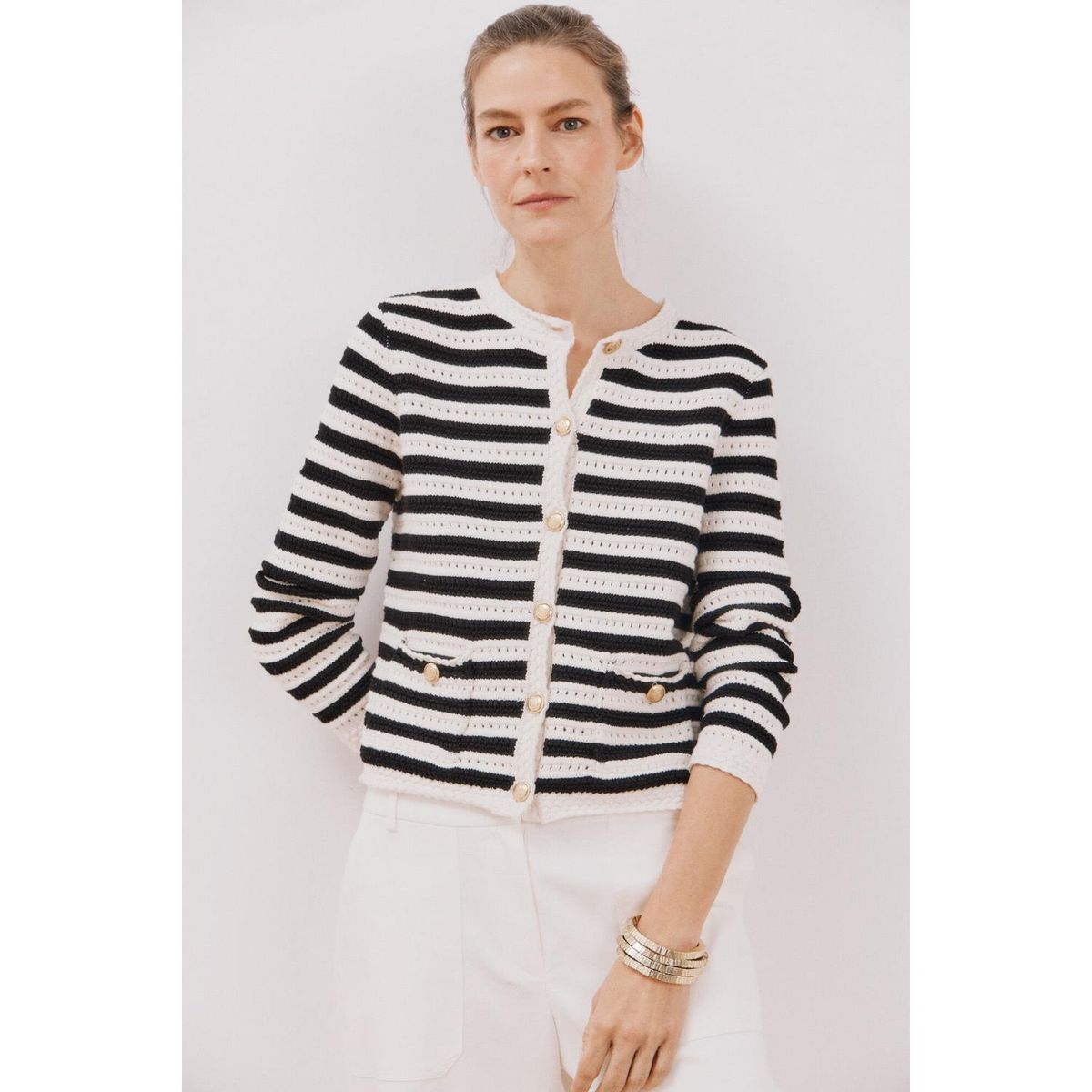 CORTEFIEL - Chompa 100% Algodón Mujer Cortefiel