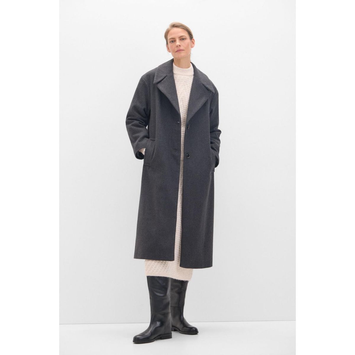 CORTEFIEL - Abrigo Casual Mujer Cortefiel