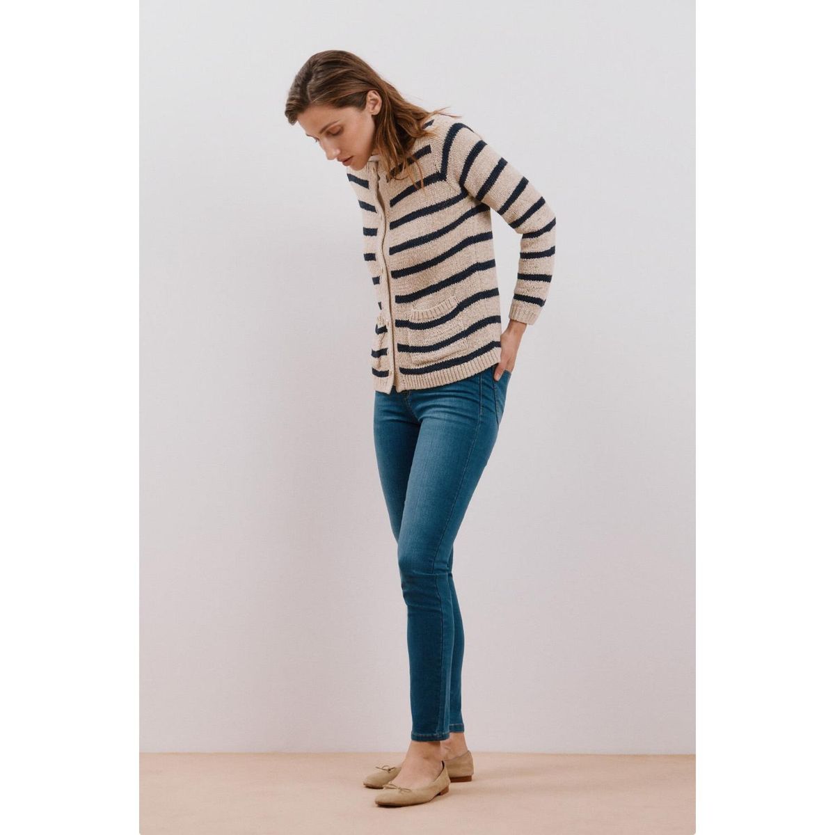 CORTEFIEL - Jean Algodón Mujer Cortefiel