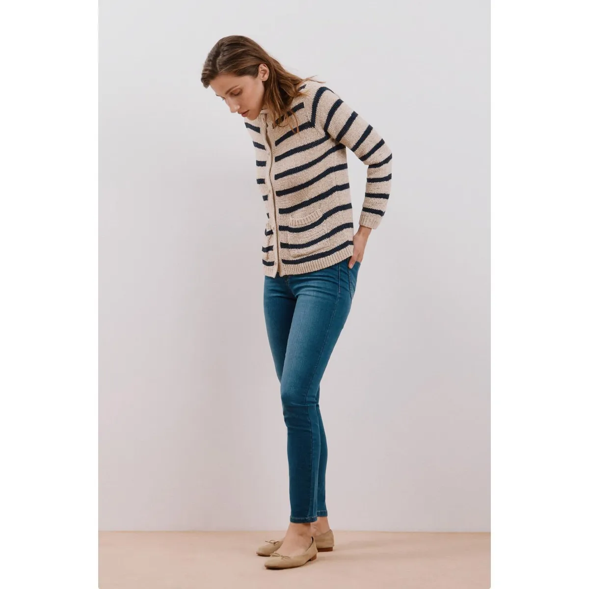 CORTEFIEL - Jean Algodón Mujer Cortefiel