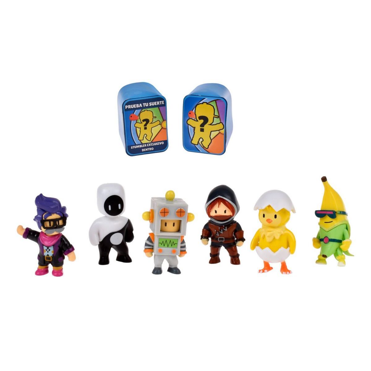 STUMBLE GUYS - Pack 8 Figuras 5 Cms Stumble Guys