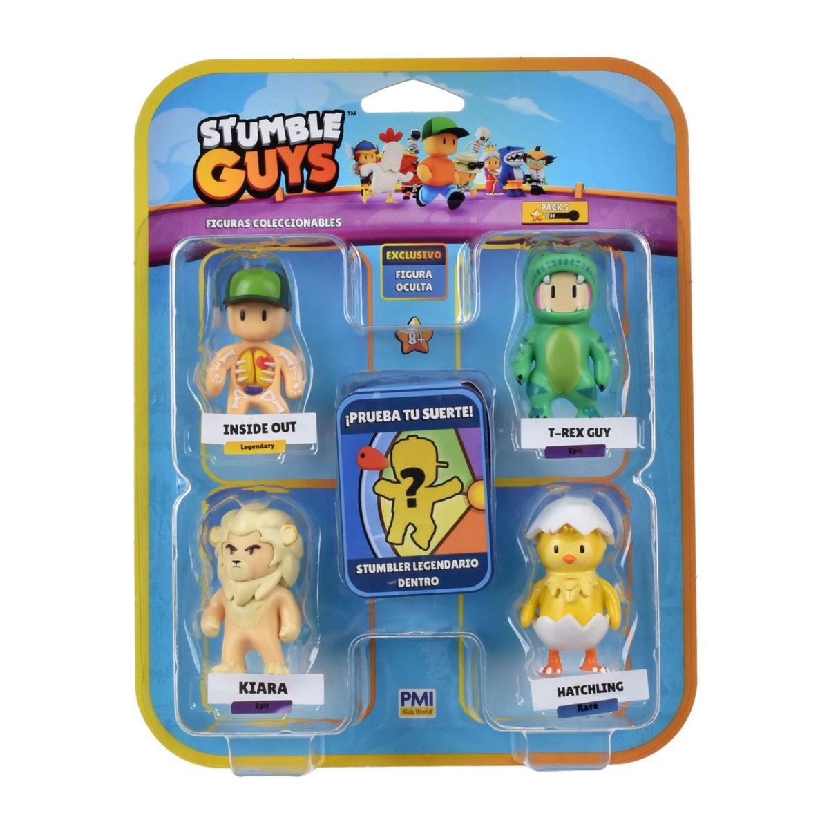 STUMBLE GUYS - Pack 5 Figuras 5 Cms Stumble Guys