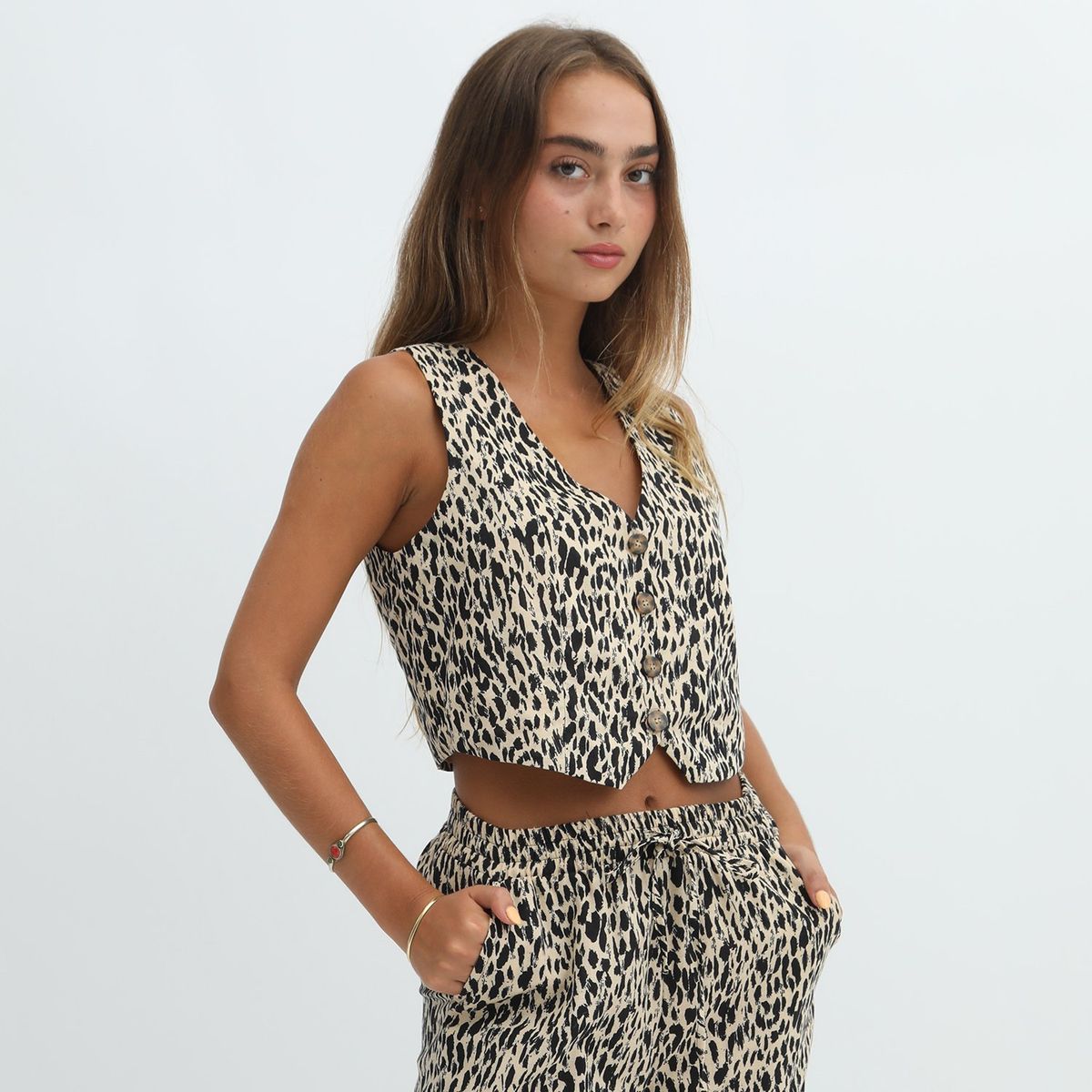 DENIMLAB - Chaleco 100% Algodón Mujer Denimlab