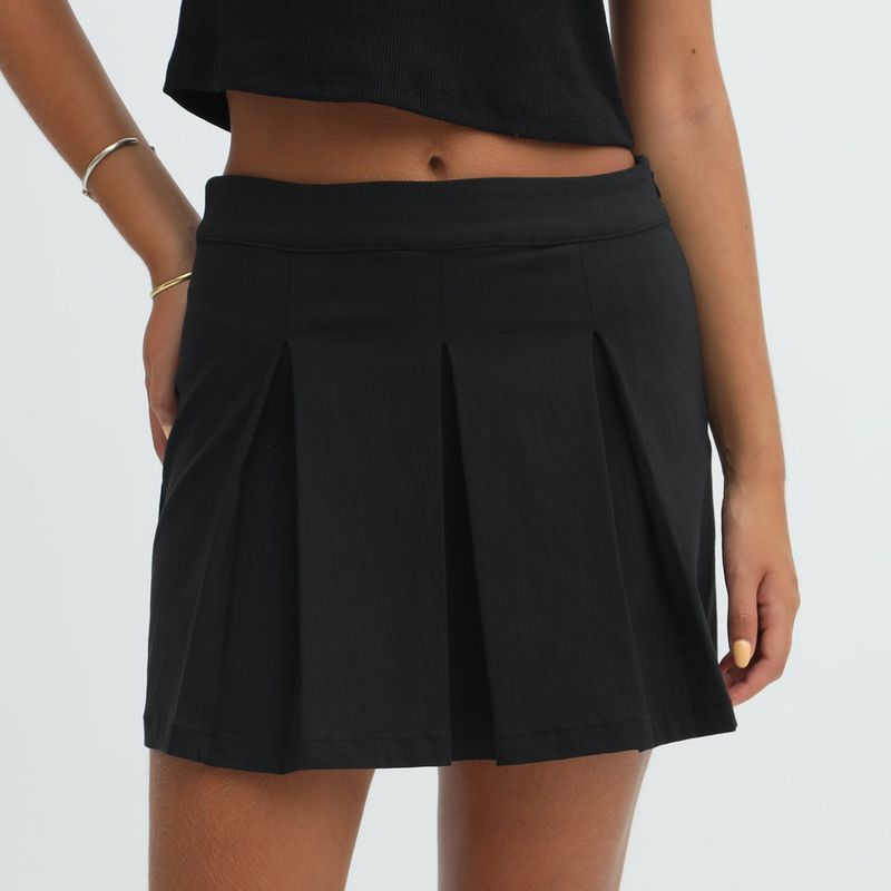 DENIMLAB - Falda Corta Casual Mujer Denimlab