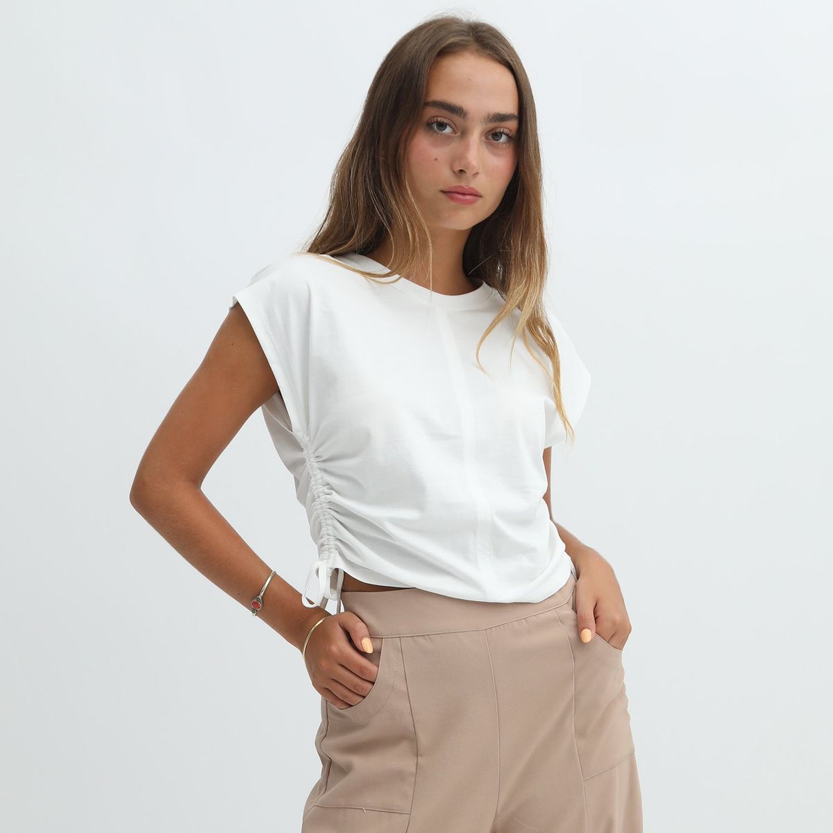 DENIMLAB - Polo Manga Corta 100% Algodón Mujer Denimlab