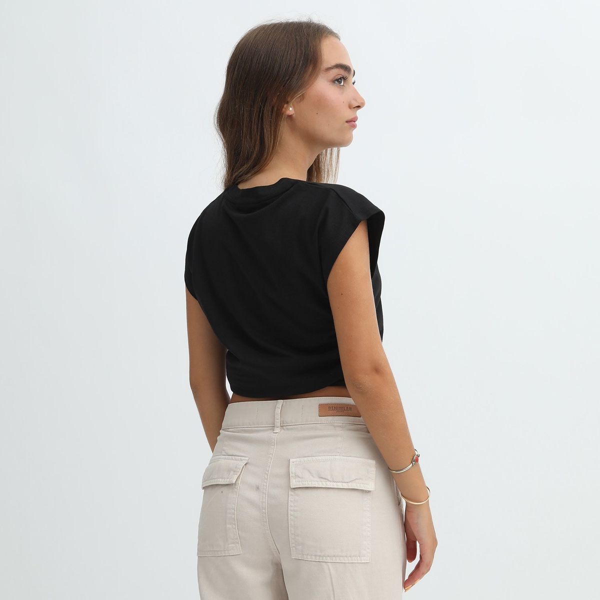 DENIMLAB - Polo Manga Corta 100% Algodón Mujer Denimlab