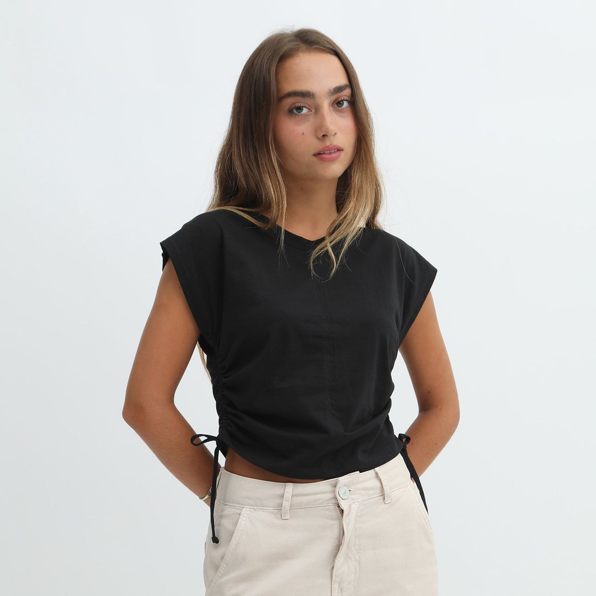 DENIMLAB - Polo Manga Corta 100% Algodón Mujer Denimlab