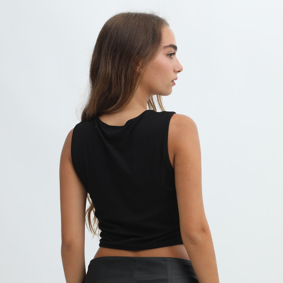 DENIMLAB - Polo Sin Mangas Casual Mujer Denimlab