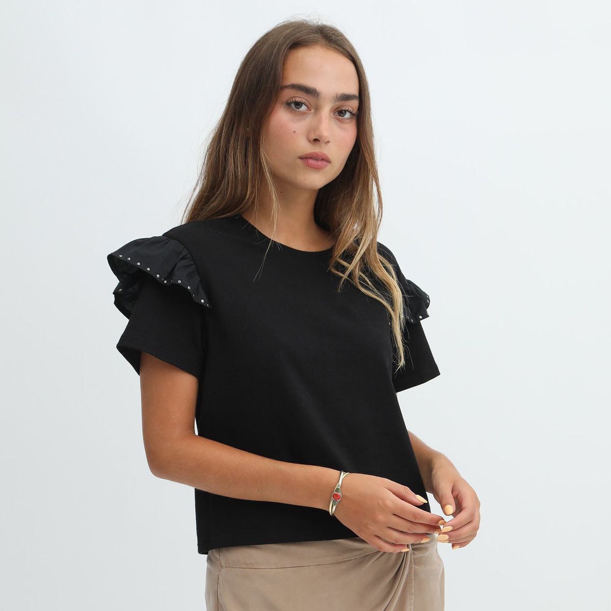 DENIMLAB - Polo Manga Corta 100% Algodón Mujer Denimlab