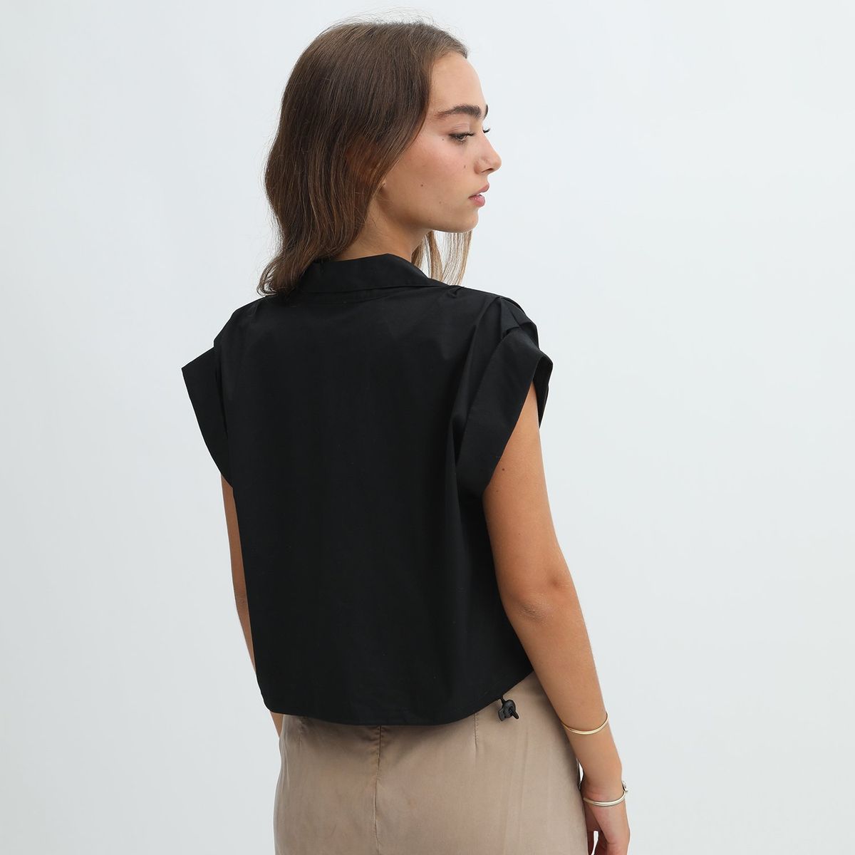 DENIMLAB - Top Sin Mangas Algodón Mujer Denimlab