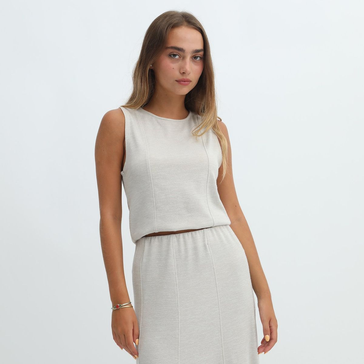 DENIMLAB - Top Sin Mangas Casual Mujer Denimlab