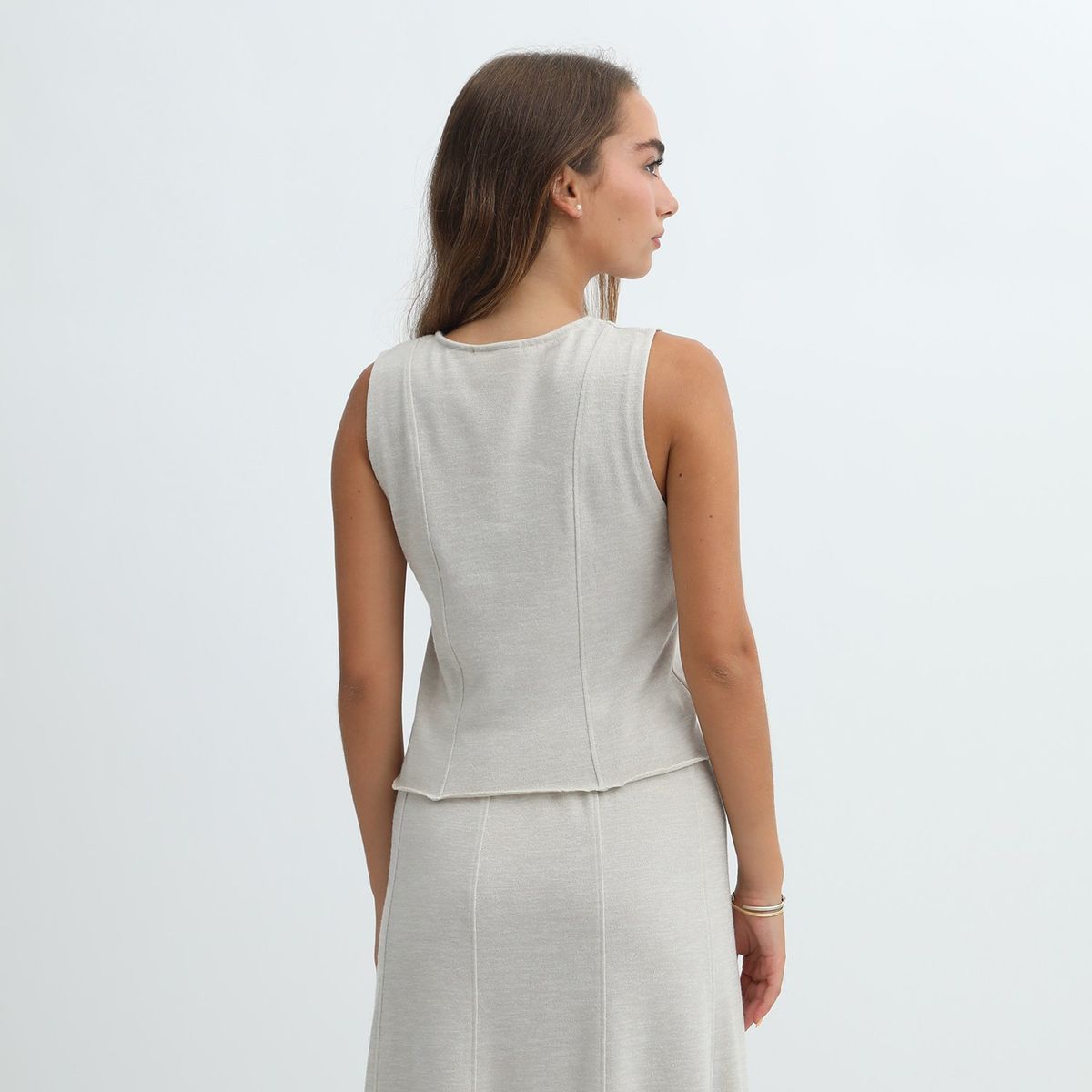 DENIMLAB - Top Sin Mangas Casual Mujer Denimlab