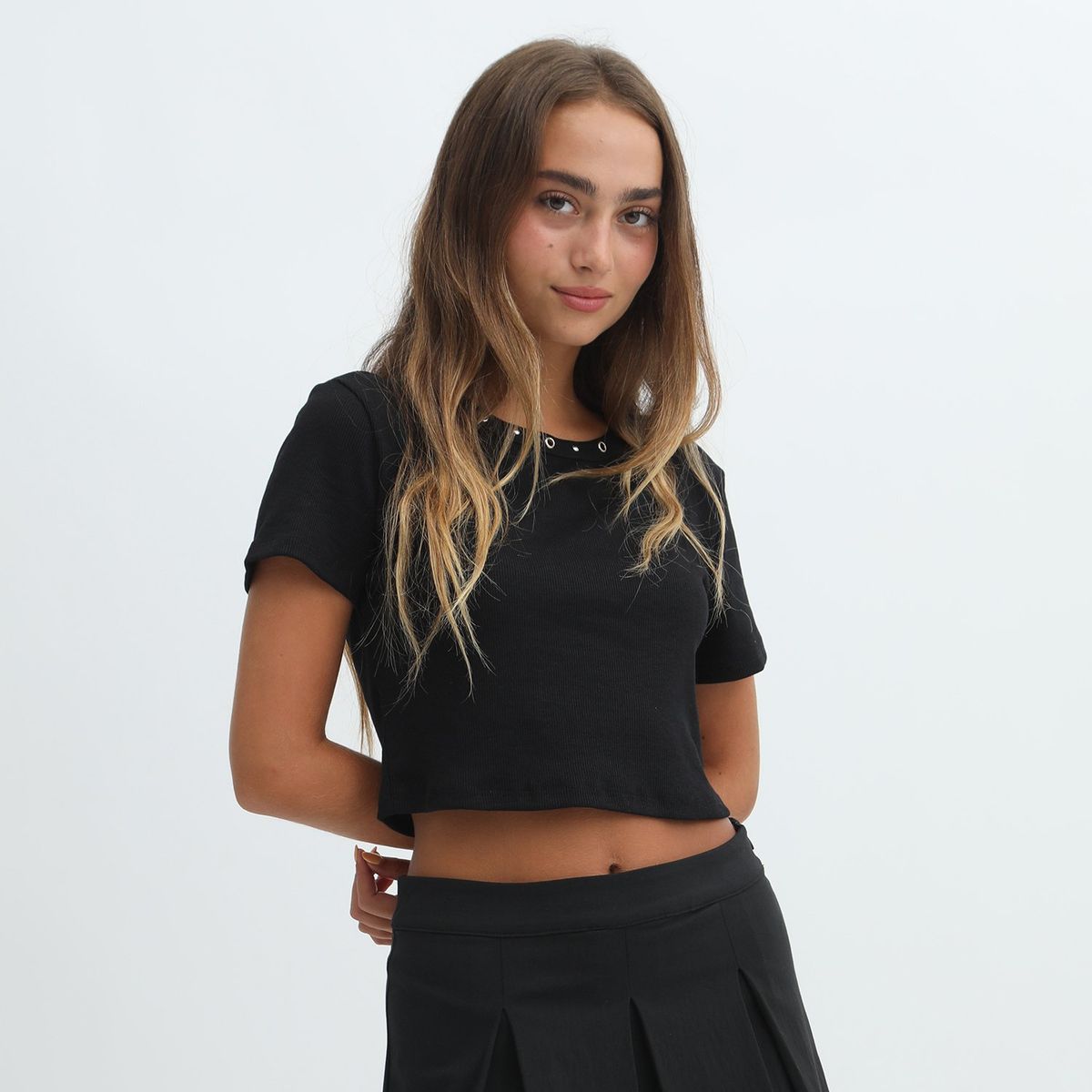 DENIMLAB - Polo Manga Corta Algodón Mujer Denimlab