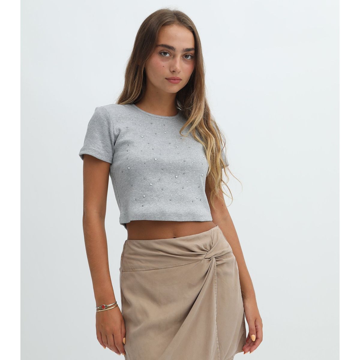 DENIMLAB - Polo Manga Corta Algodón Mujer Denimlab