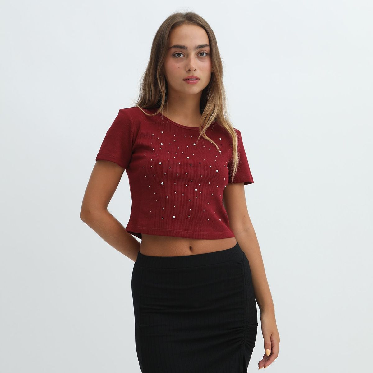 DENIMLAB - Polo Manga Corta Algodón Mujer Denimlab