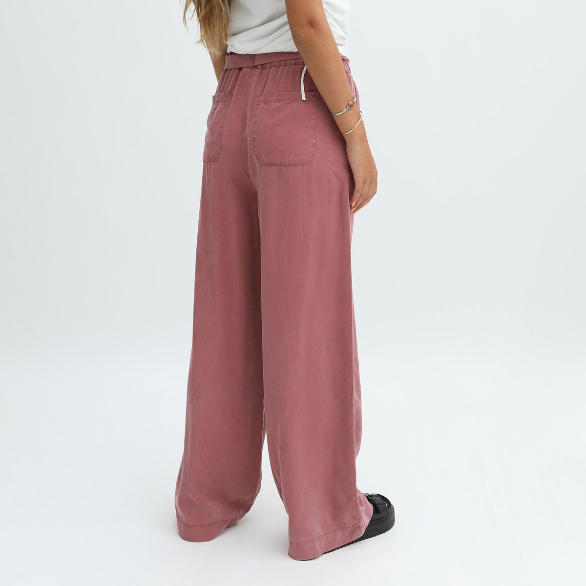 DENIMLAB - Pantalón Palazzo Casual Mujer Denimlab