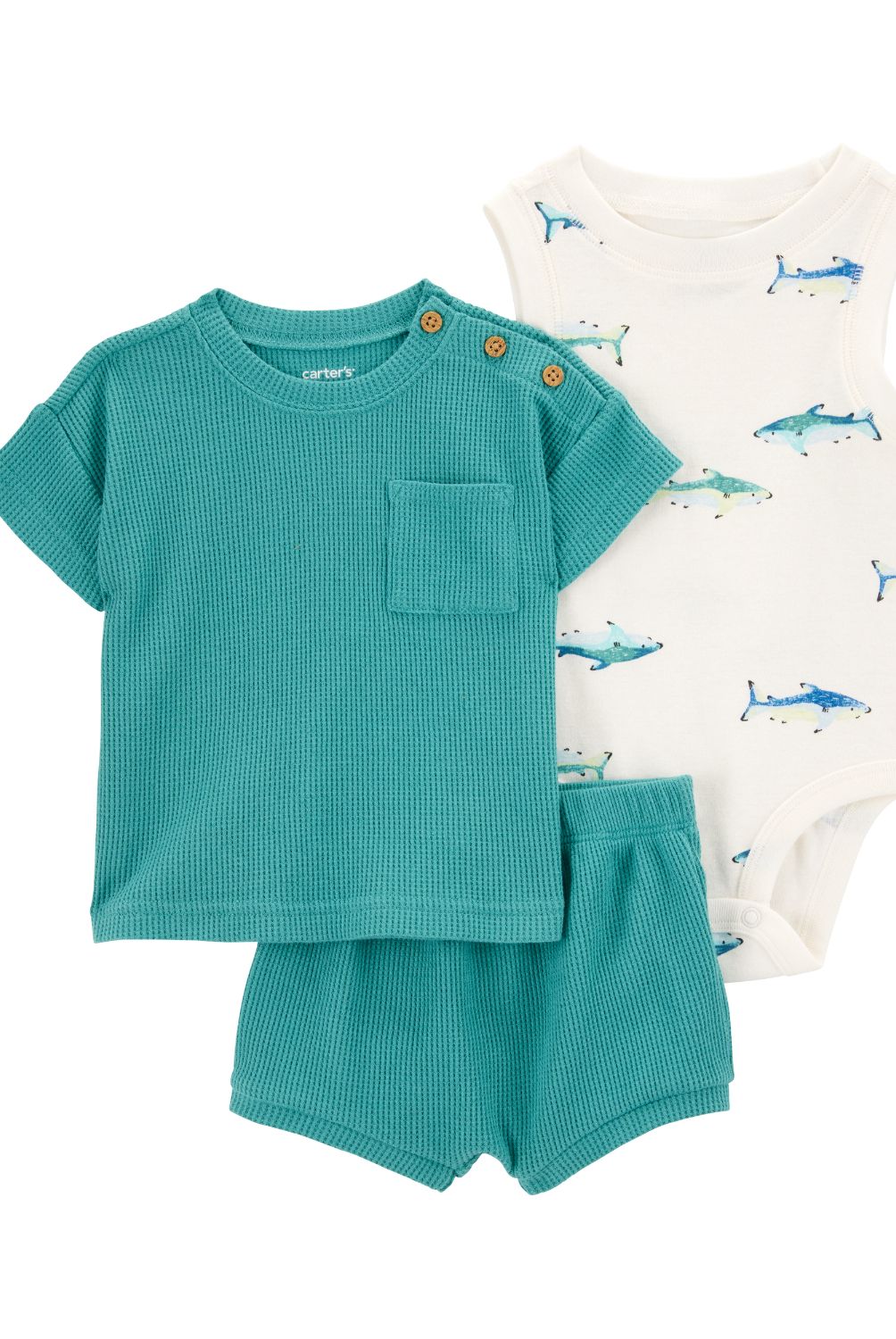 CARTER'S - Conjunto 3 Piezas Bebé Niño Carters