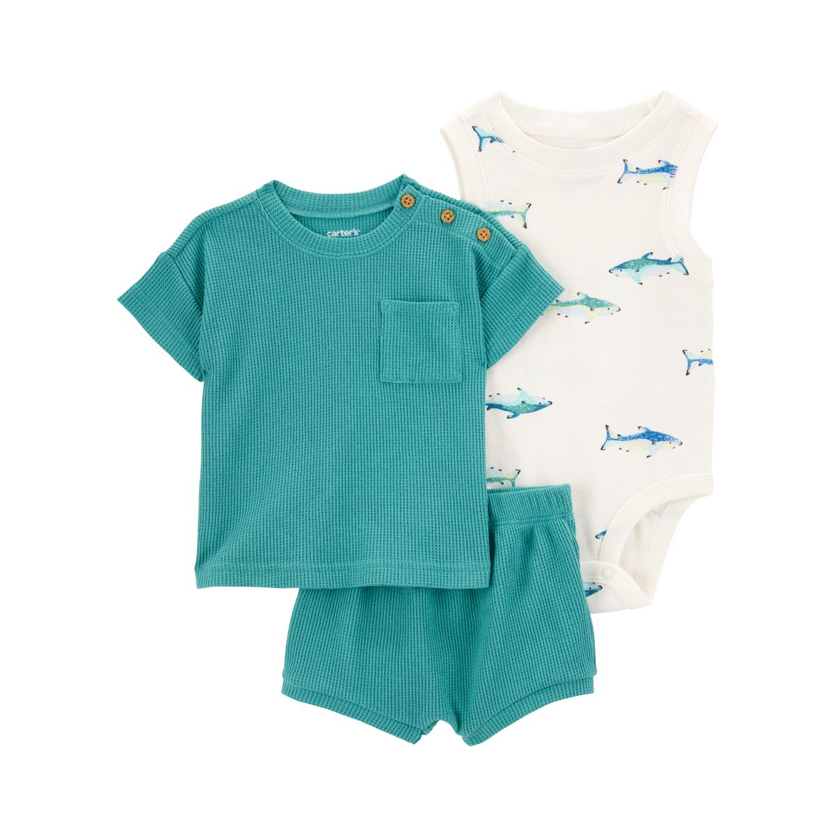 CARTER'S - Conjunto Bebé Niño 3 Piezas Carters