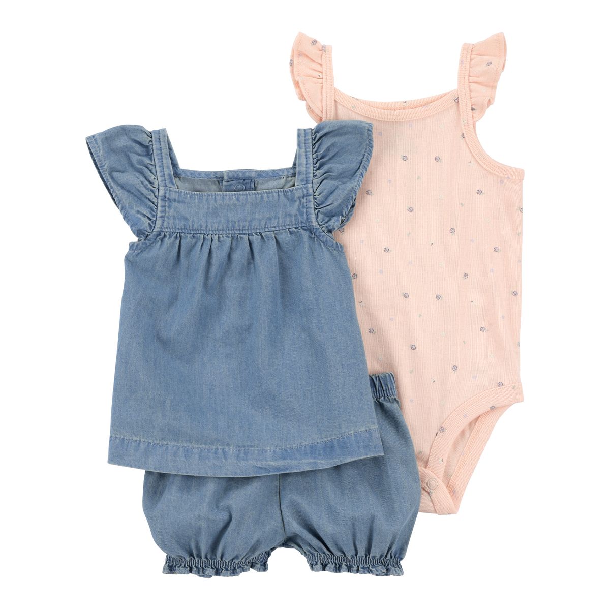 CARTER'S - Conjunto Bebé Niña 3 Piezas Carters
