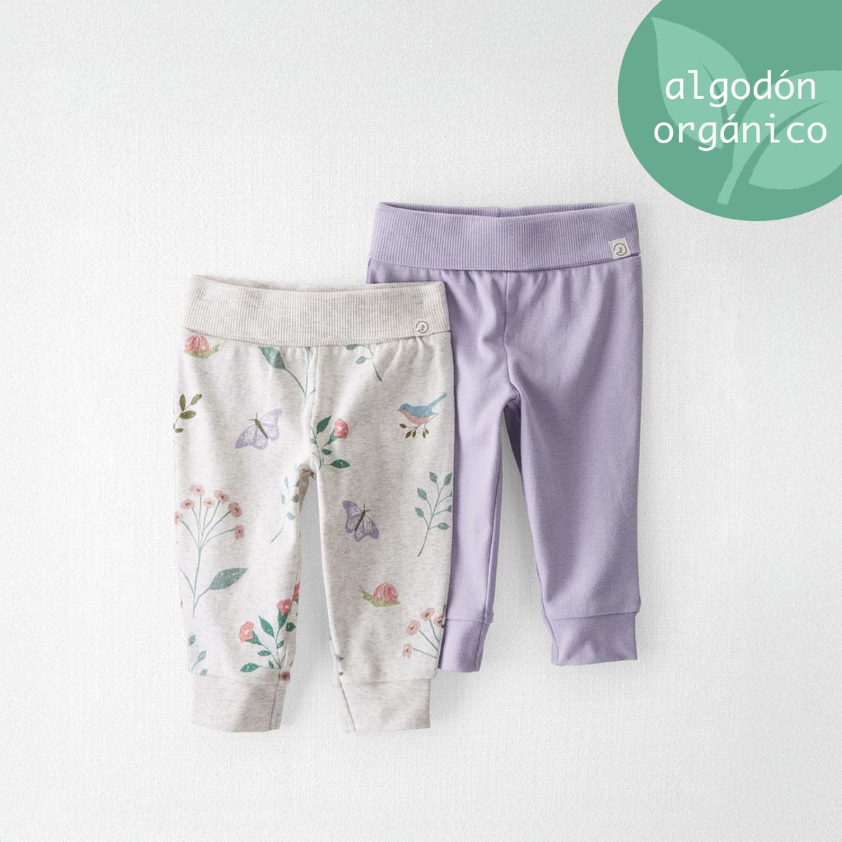 CARTER'S - Pantalón Bebé Niña Pack X2 Carters