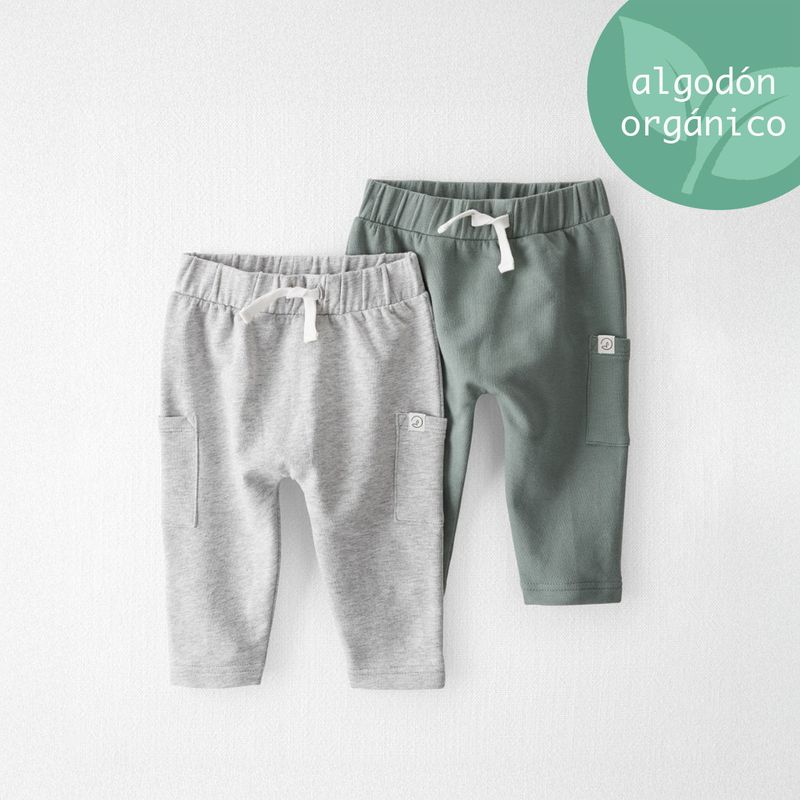 CARTER'S - Pantalón Bebé Niño Niña Pack X2 Carters