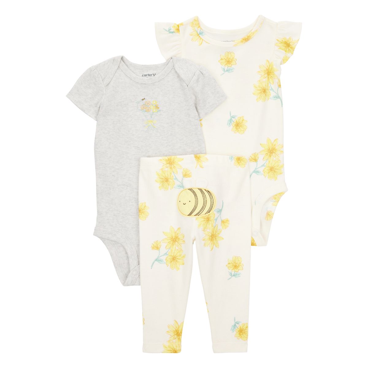 CARTER'S - Conjunto Bebé Niña 3 Piezas Carters
