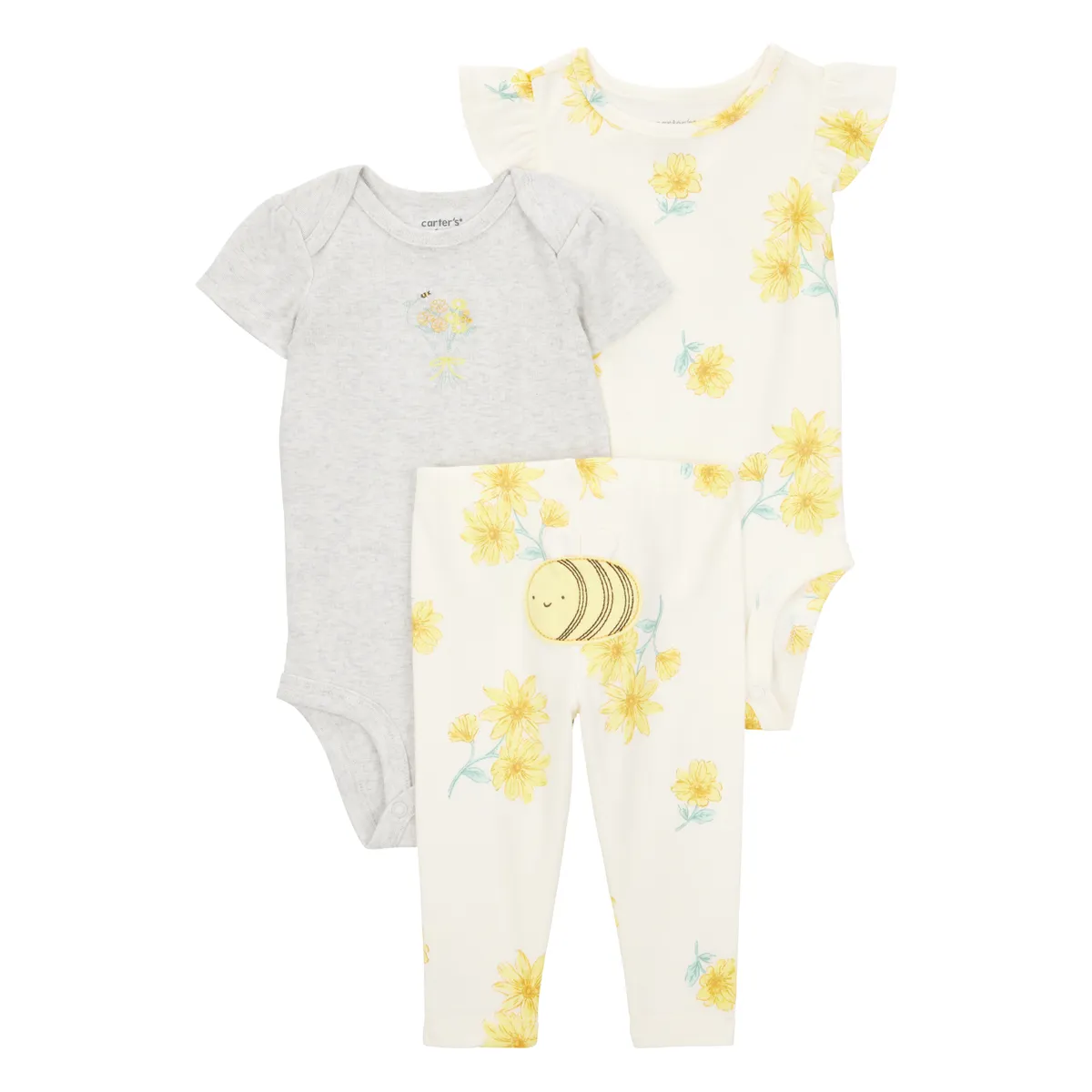 CARTER'S - Conjunto Bebé Niña 3 Piezas Carters