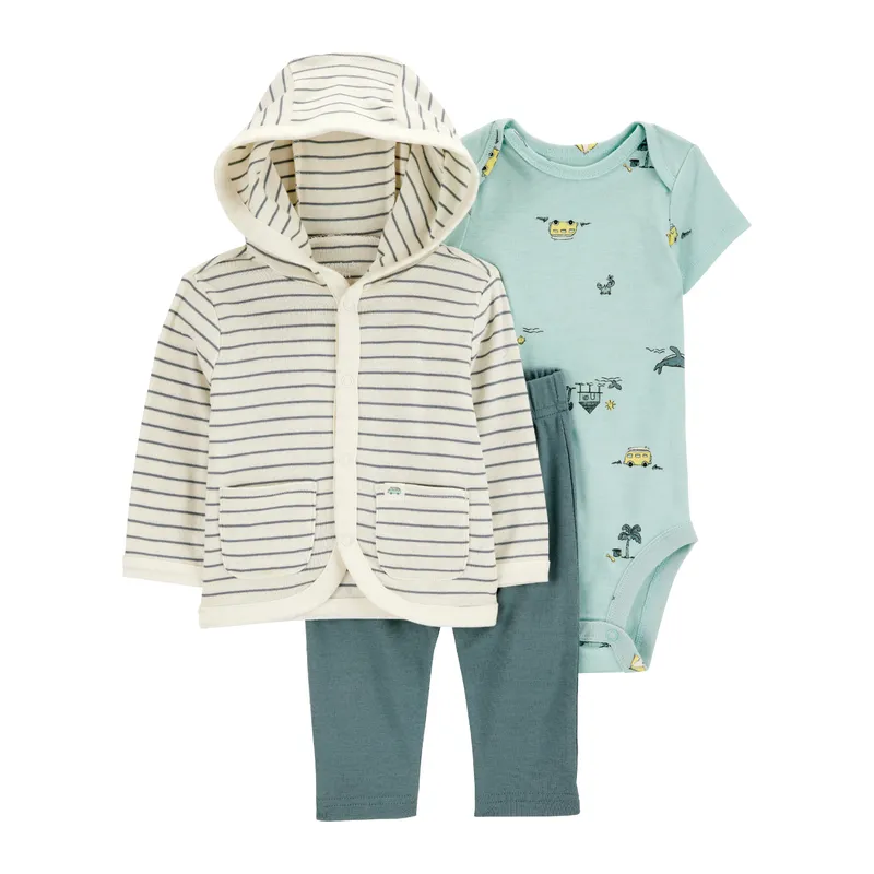 CARTER'S - Conjunto Bebé Niño 4 Piezas Carters