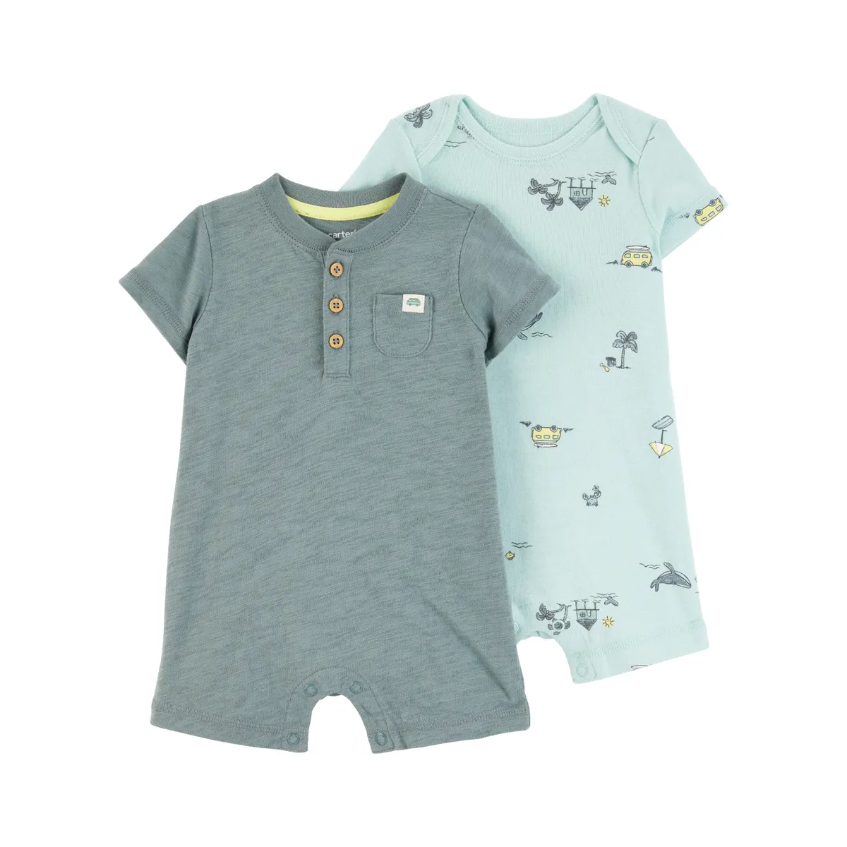 CARTER'S - Enterizo Bebé Niño Pack X2 Carters