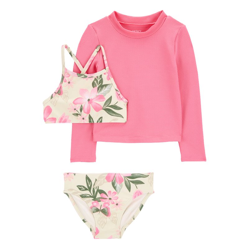 CARTER'S - Ropa De Baño 3 Piezas Bebé Niña Carters