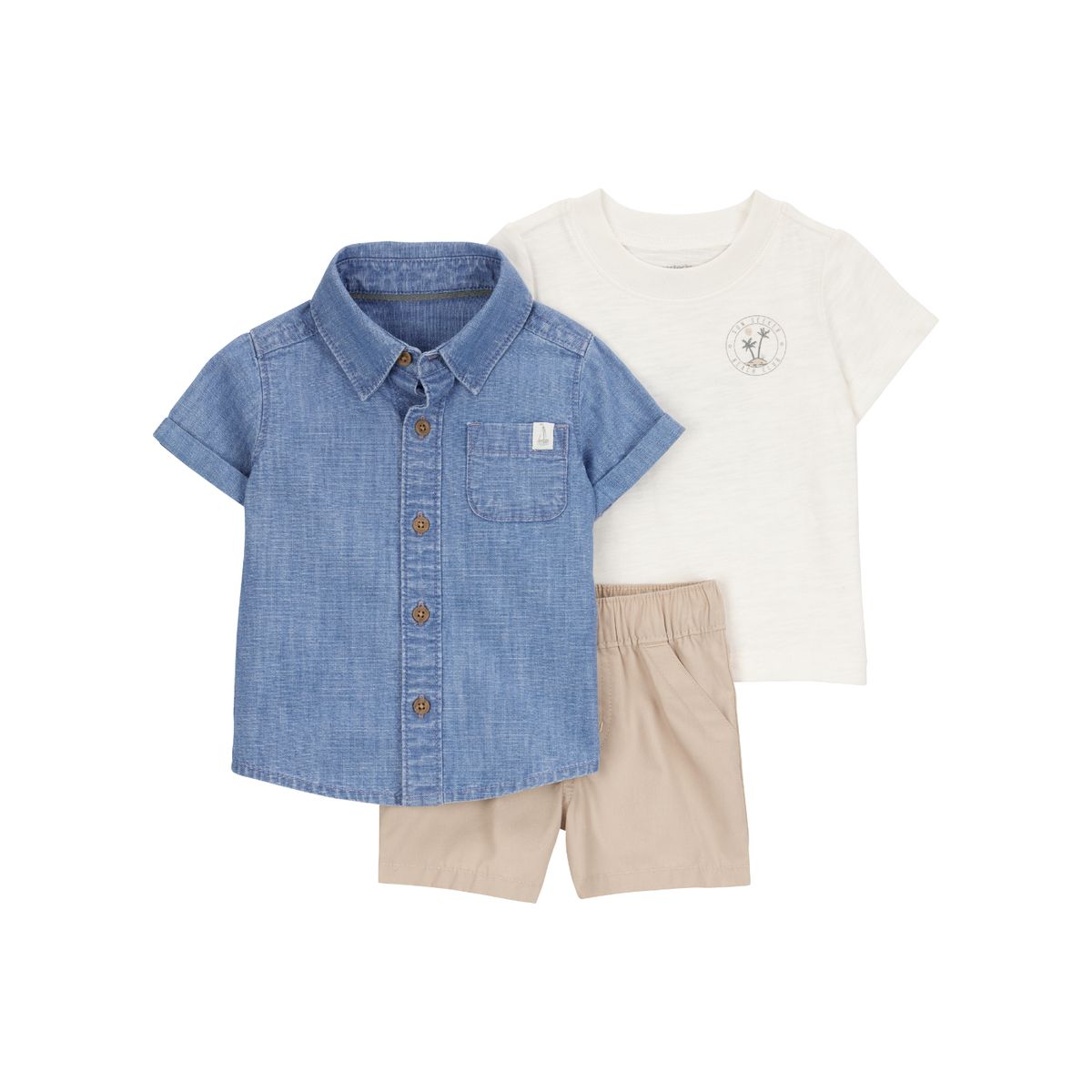 CARTER'S - Conjunto Bebé Niño 4 Piezas Carters
