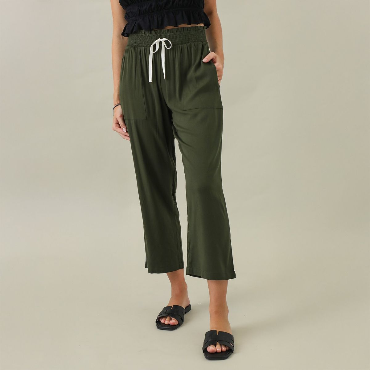 DOO AUSTRALIA - Pantalón Culotte Casual Mujer Doo Australia