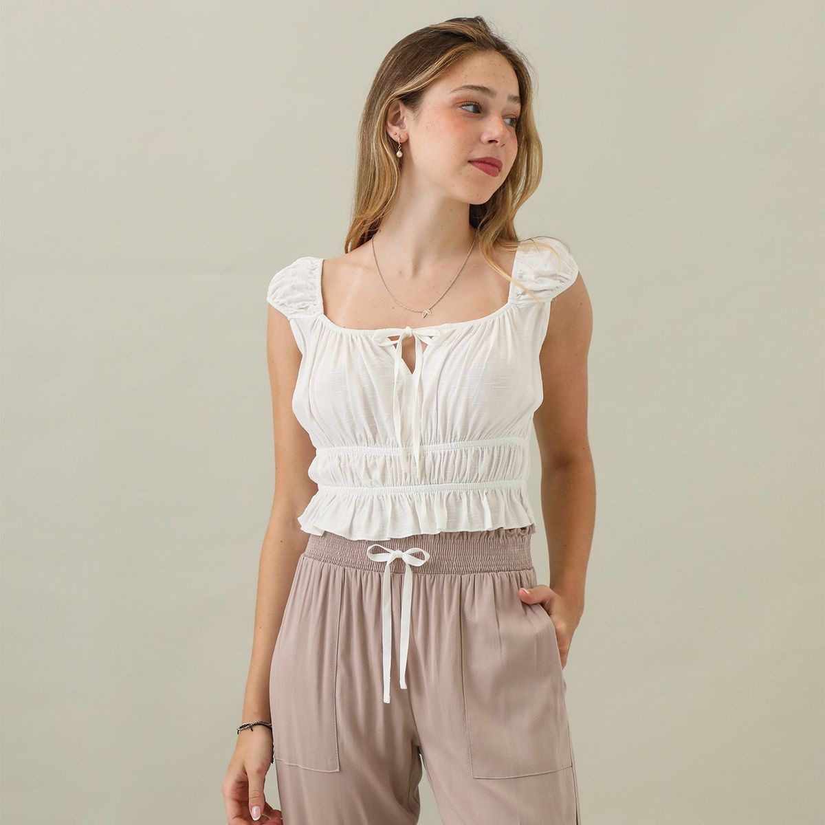 DOO AUSTRALIA - Blusa Sin Mangas Casual Mujer Doo Australia