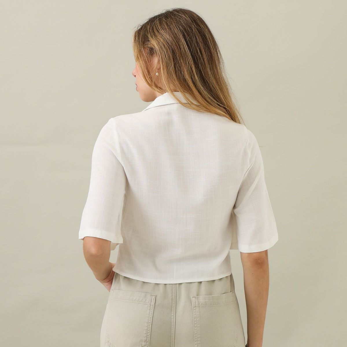 DOO AUSTRALIA - Blusa Manga Corta Casual Mujer Doo Australia