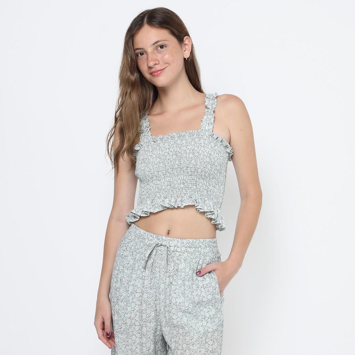 AMERICAN ABBEY - Polo Sin Mangas Casual Mujer American Abbey