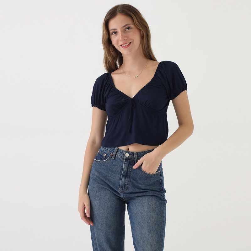 AMERICAN ABBEY - Polo Manga Corta Casual Mujer American Abbey