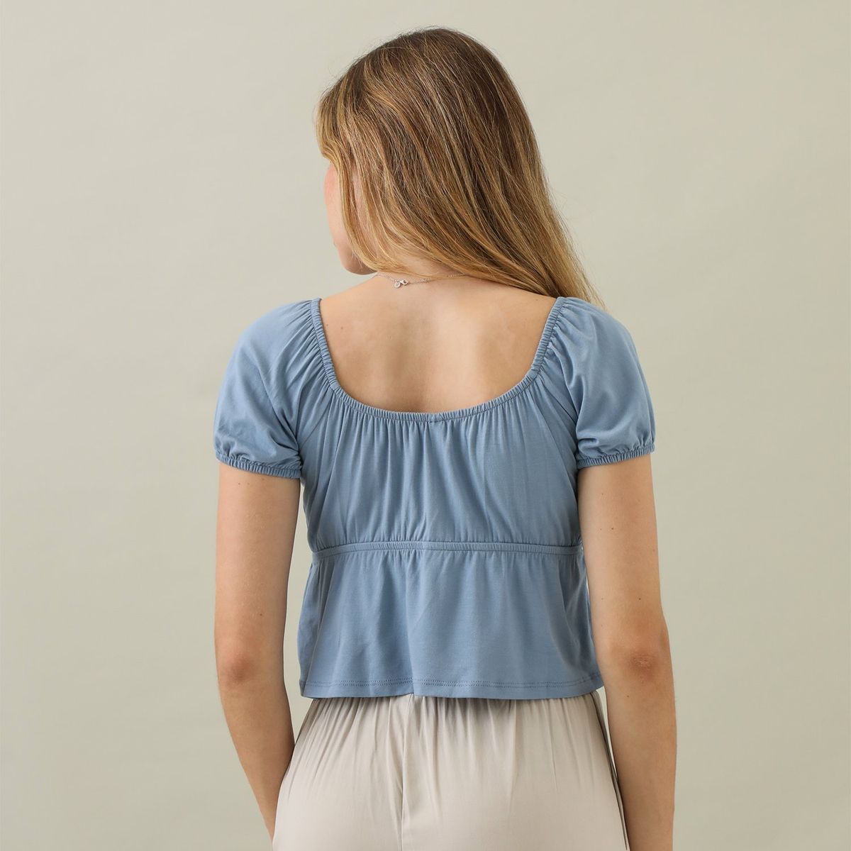 AMERICAN ABBEY - Polo Manga Corta Casual Mujer American Abbey