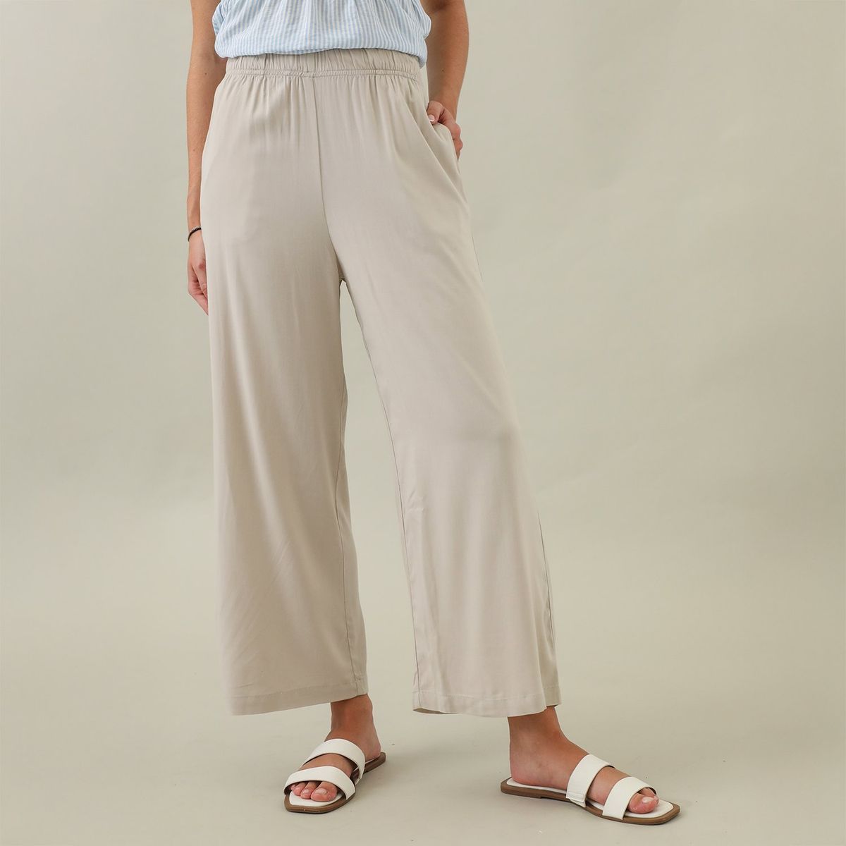 AMERICAN ABBEY - Pantalón Culotte Casual Mujer American Abbey