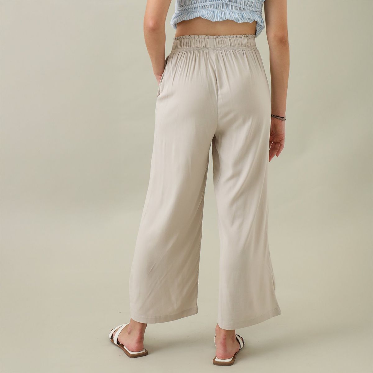 AMERICAN ABBEY - Pantalón Culotte Casual Mujer American Abbey