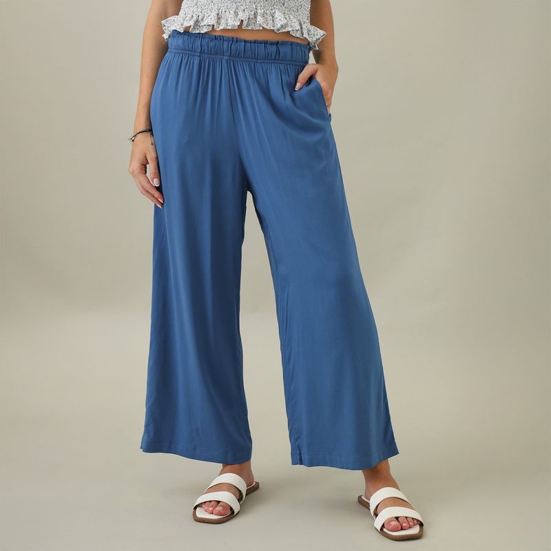 AMERICAN ABBEY - Pantalón Culotte Casual Mujer American Abbey