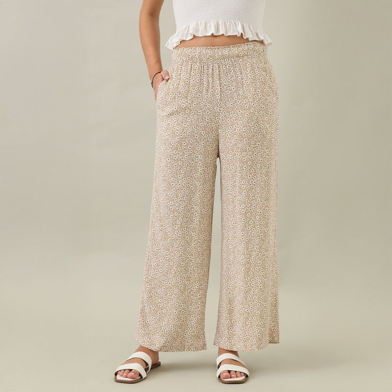 AMERICAN ABBEY - Pantalón Culotte Casual Mujer American Abbey