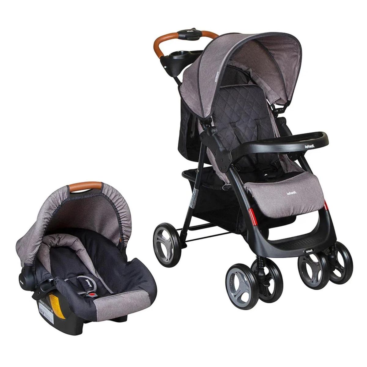 INFANTI - Coche Travel System Pompeya Gris Infanti